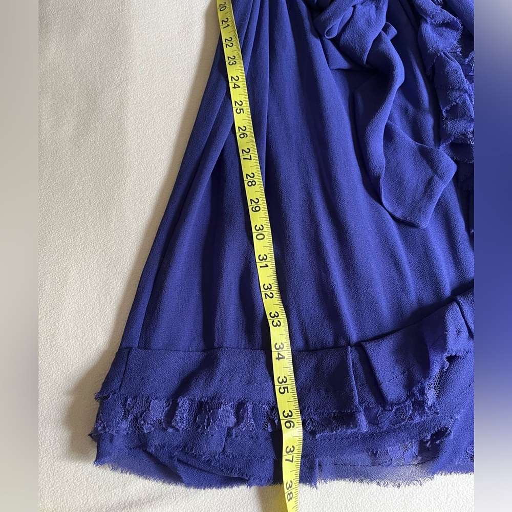 Blue Ruffled Dress - Picture 9 of 9